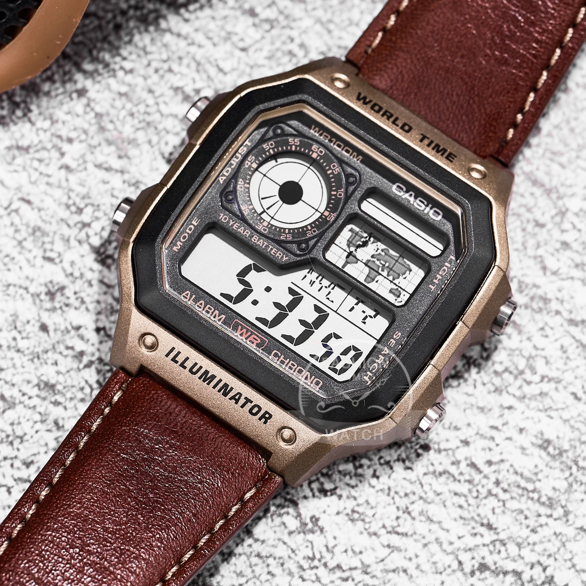 Casio watch Explosion watch men set luxury LED military digital watch sport relogio masculino AE-1200WHL-5A image 4