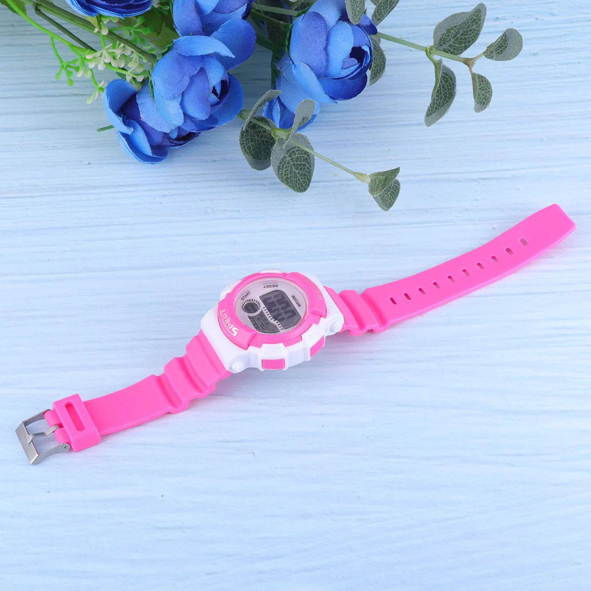 1Pcs Elektronische Uhr Nette Cartoon Design Wasserdicht Alarm Countdown-Timer Funktion Casual Armbanduhr