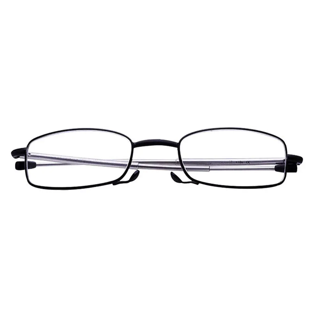 Eyeglasses Folding Reading Glasses Telescopic Unisex Adults With Case +1.00 +2.50 +3.00 Anti-reflection Coated