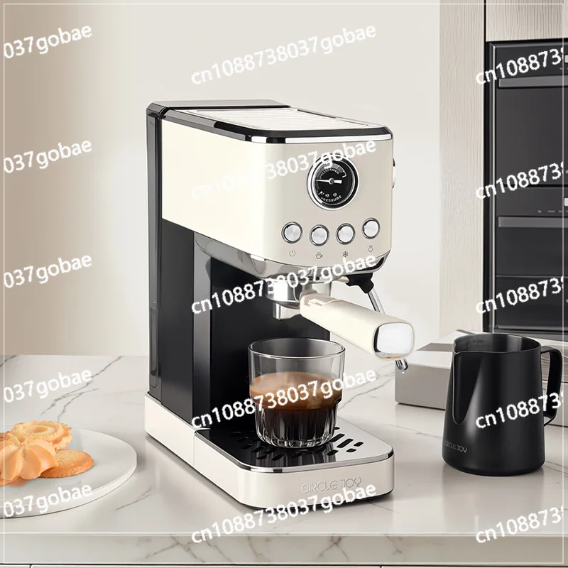 Hot and Cold Double Extract Semi-Automatic Coffee Machine Home, Espresso Small