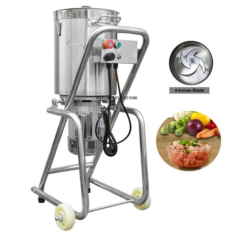 

Large Industrial Food Processing Equipment 32L 220V Electric Food Chopper Machine