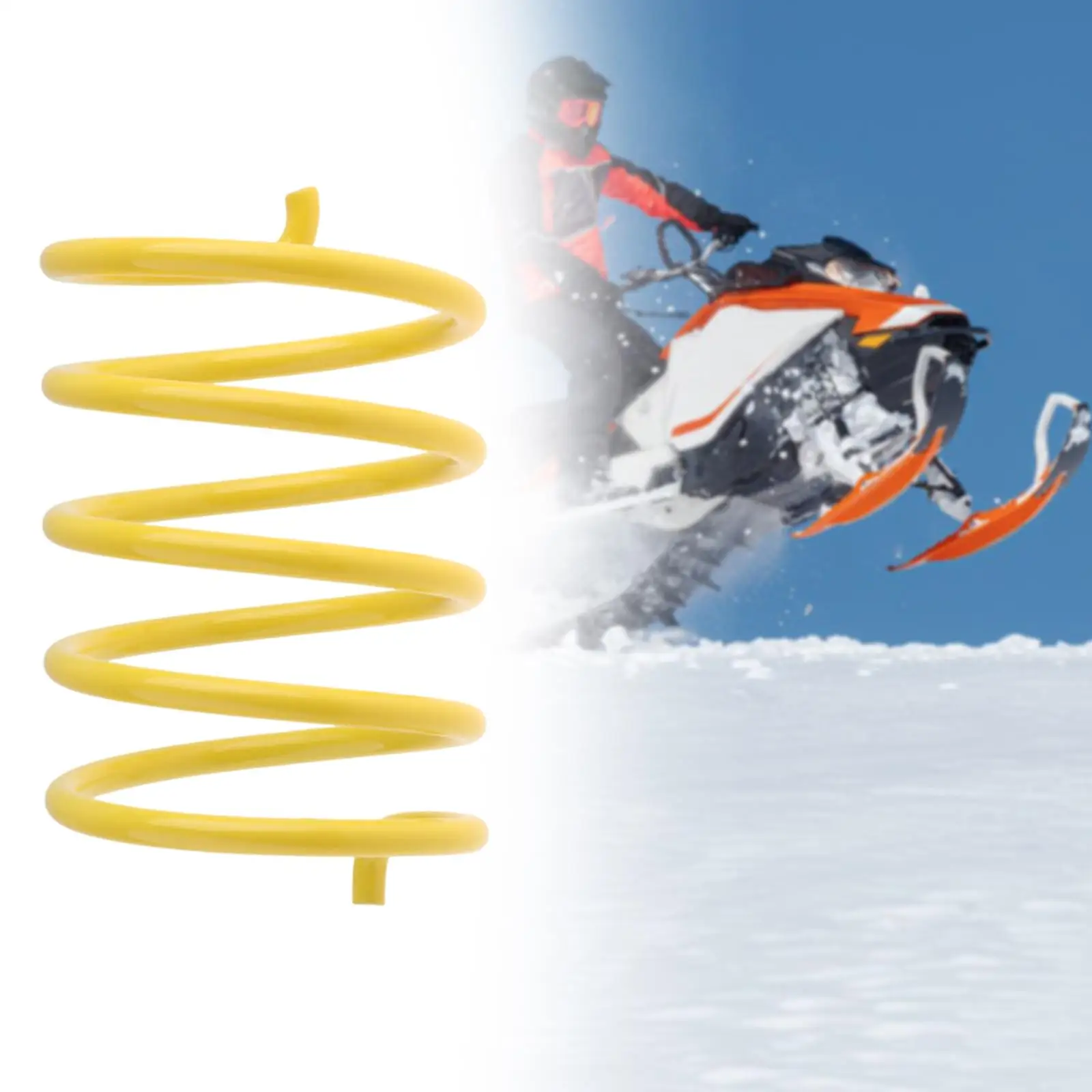 

Primary Drive Clutch Spring,0148-227 Accessories ,Easy to Install Professional Direct Replaces Yellow for Secondary