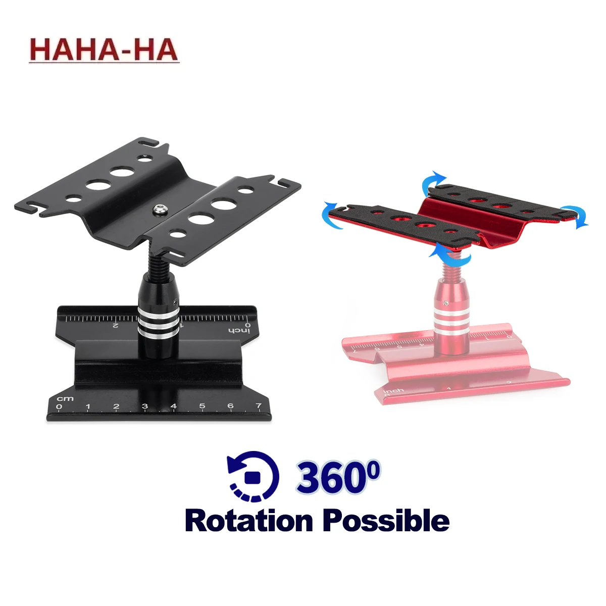 RC Car Tool Repair Station Work Stand Assembly Platform Adjustable for 1/16 1/18 1/24 RC Crawler Axial SCX24 Traxxas TRX4M Parts