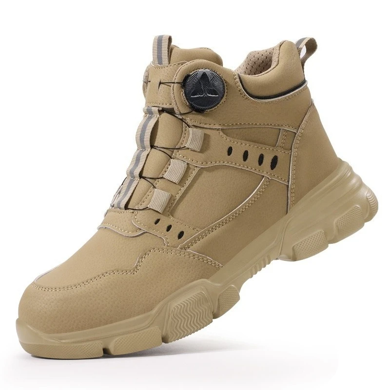 

Labor insurance shoes breathable men's and women's stab-proof and smash-proof lightweight safety shoes steel bag