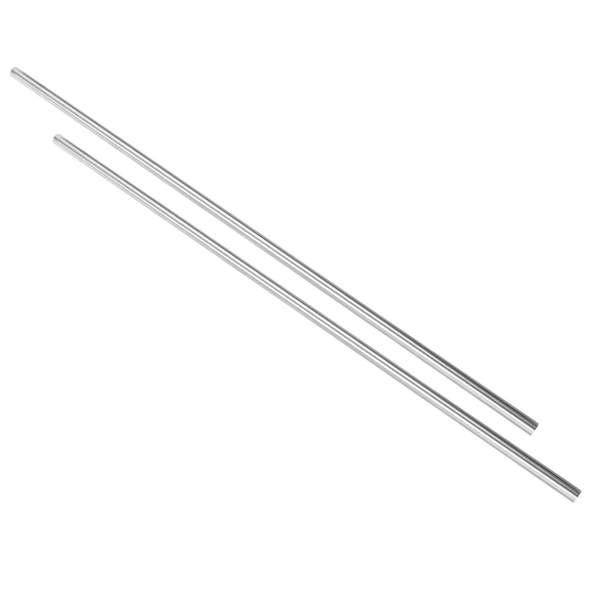 ABZV-2Pcs 304 أنبوب شعري من الفولاذ المقاوم للصدأ OD 10 مم × 8 مم طول الهوية 500 مم