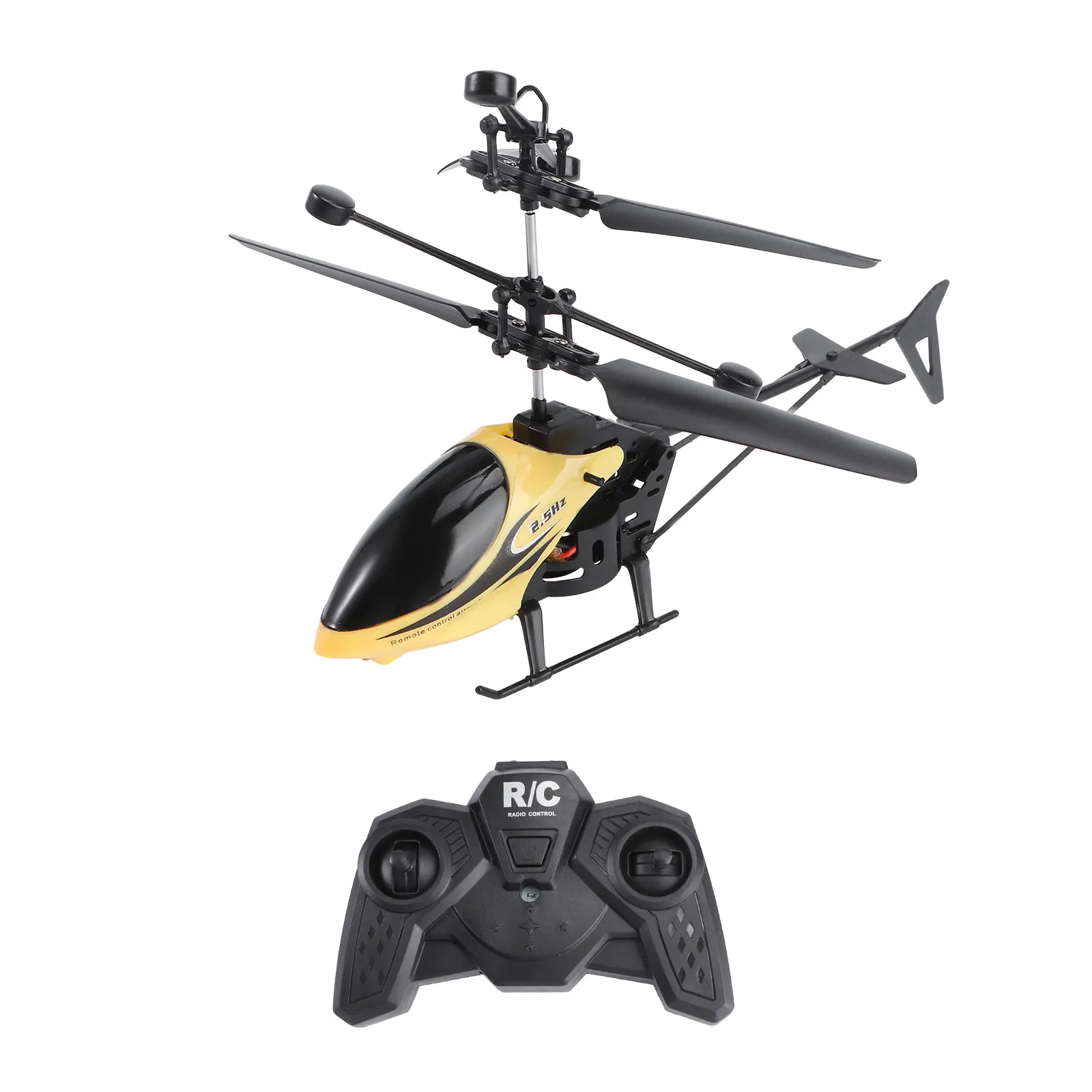 Rc Quadcopter Mini Helikopter Radio Vliegtuigen Micro 2-kanaals nachtlampje Lichtgewicht omhoog/omlaag