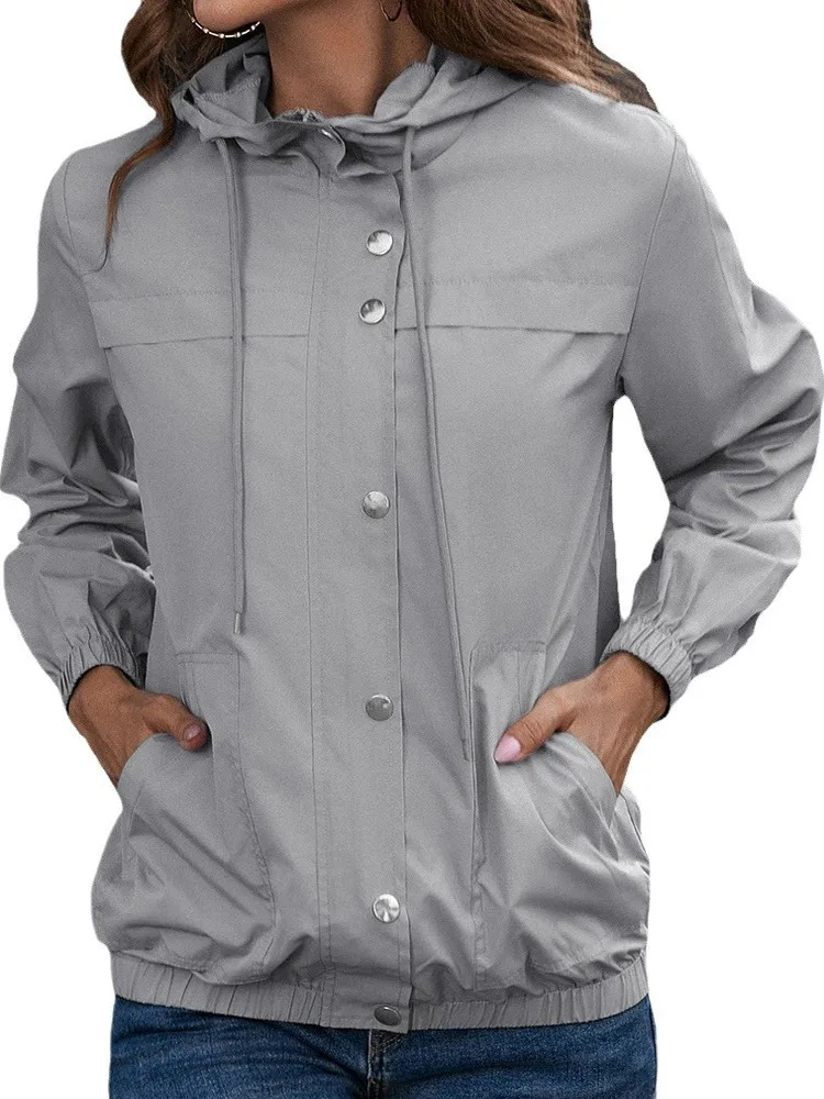 

Женская летняя ветровка с капюшоном, тонкая, в стиле пэчворк, уличный стиль, коллекция Street Sle