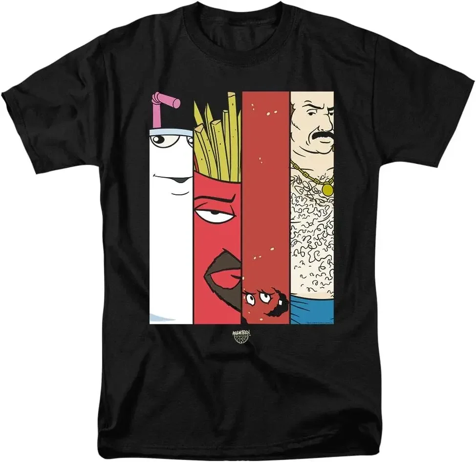 Popfunk Classic Aqua Teen Hunger Force Group Tiles T Shirt & Stickers