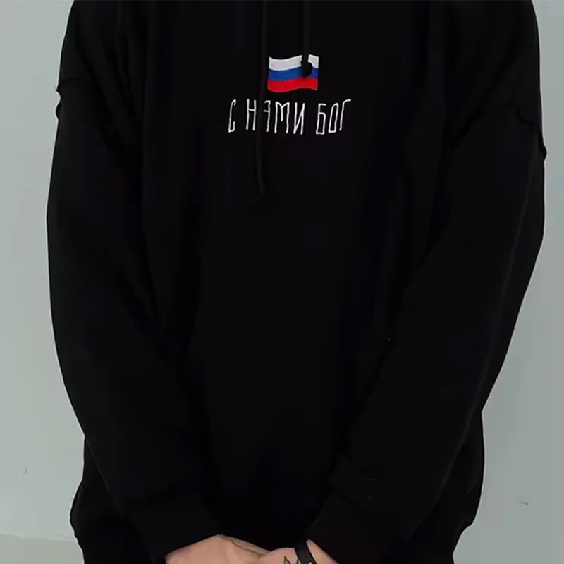 Harajuku Oversized Graphic Hoodie 5