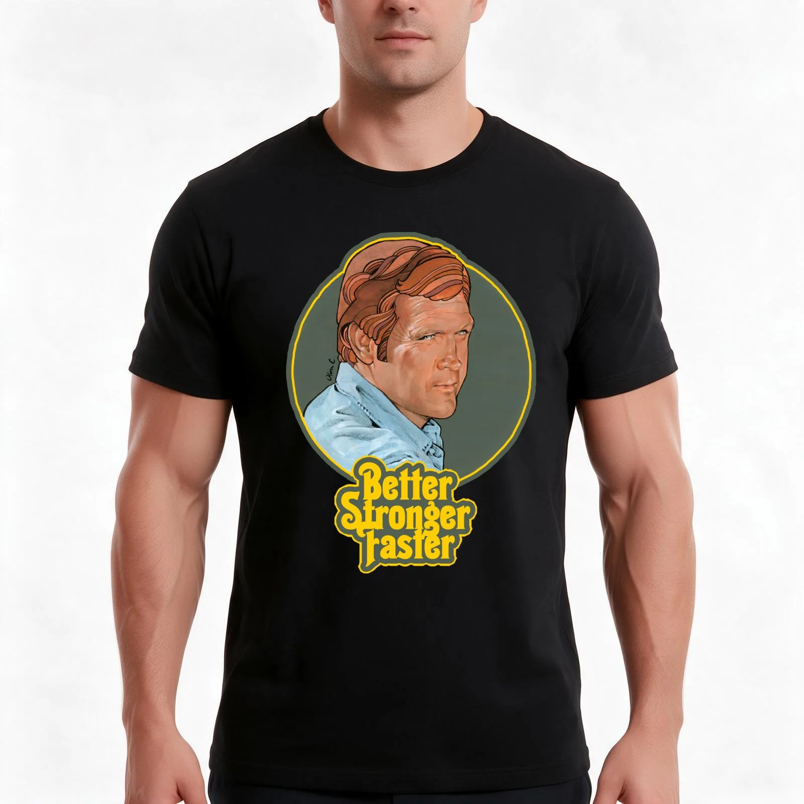 better, stronger, faster T-Shirt, Summer Casual Cotton Tee, Oversized Streetwear Tops, Vintage Graphic Print, Unisex Men Women