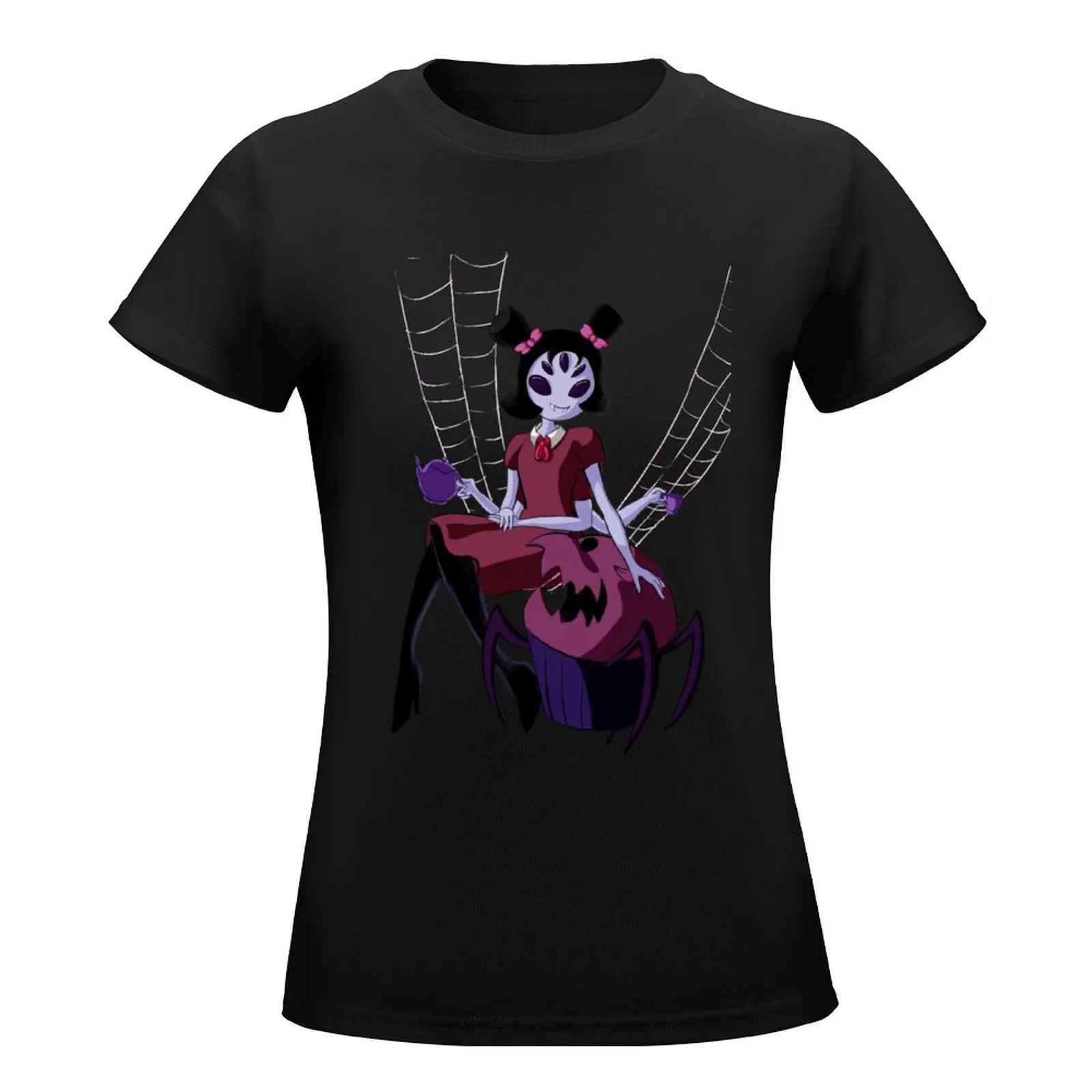 Muffet and Cupcake T-Shirt korean fashion vintage clothes shirts graphic tees Womens clothing