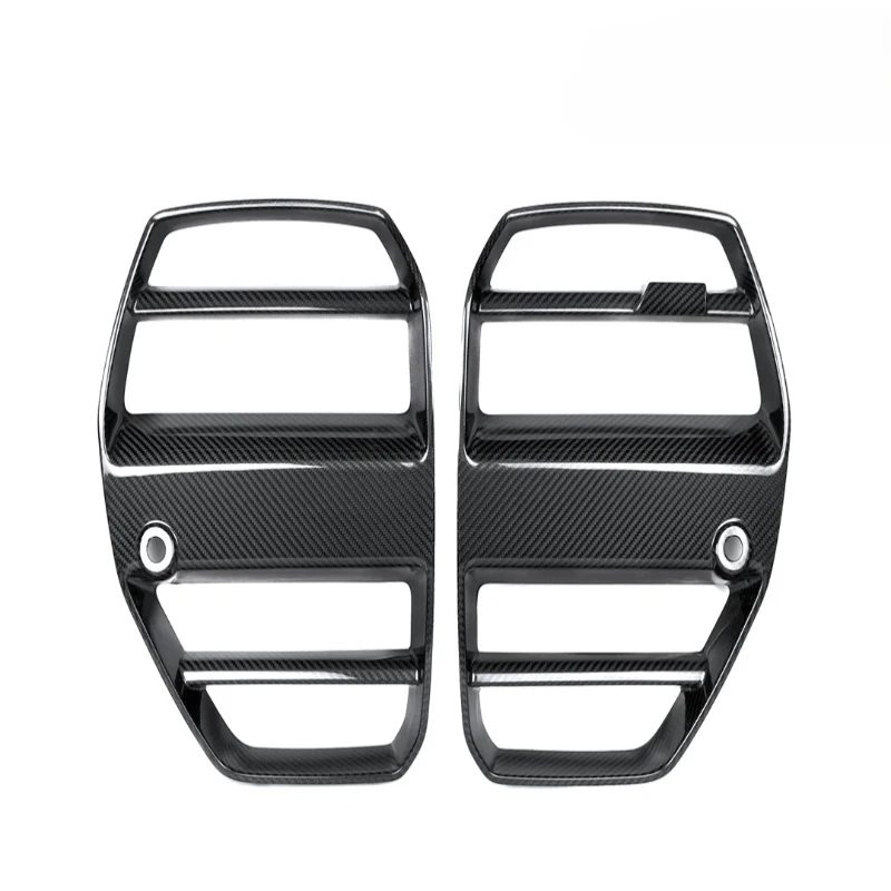 High Quality Dry Carbon Fiber St-Style Front Bumper Center Grille Auto Exterior Replacement Accessories