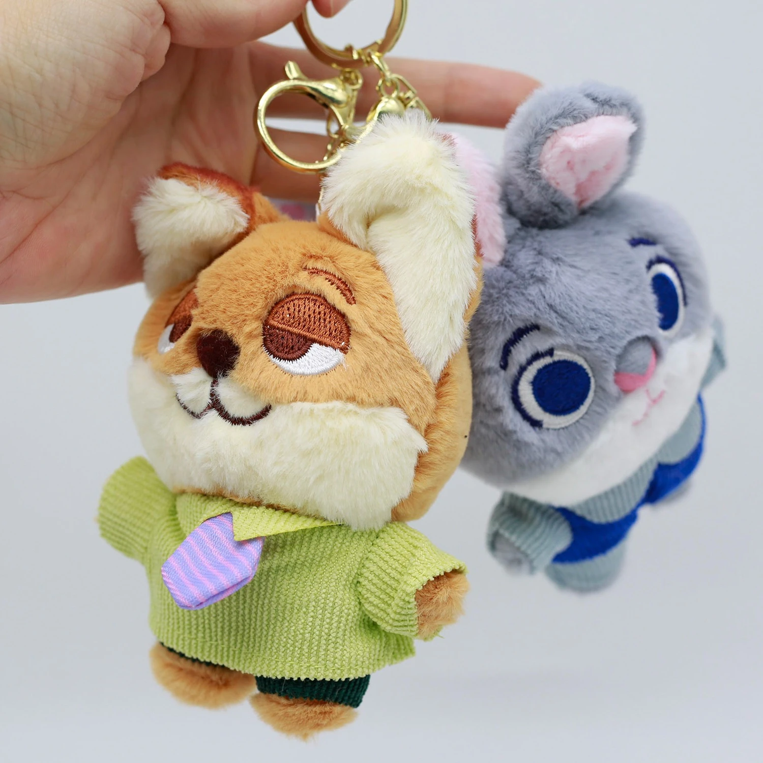 

ZOOTOPIA плюшевая подвеска в виде животного, кукла, игрушка, мягкий брелок, рюкзак, сумка, украшения, милый Джуди, Ник, лиса, кролик, детские рождественские подарки