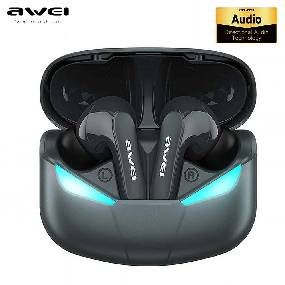 

Awei T35 TWS Gaming Earphones Bluetooth Earbuds With Mic Wireless Headphone HiFi Music Waterproof Headset наушники беспроводные