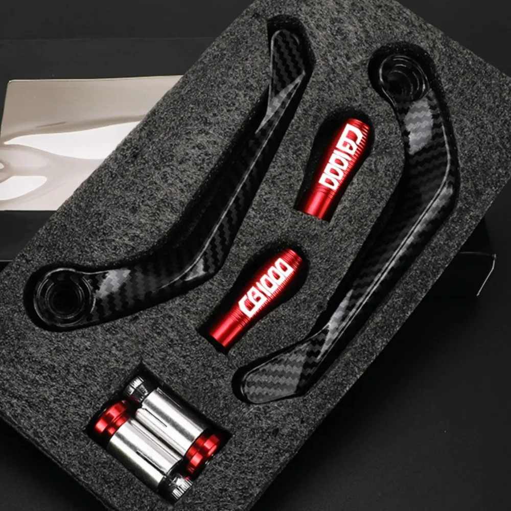 

2021-2022 Motorcycle CNC Handlebar Grips Guard Brake Clutch Lever Protector Fit For HONDA CB1000 CB 1000R CB1000 2021 2023 2022