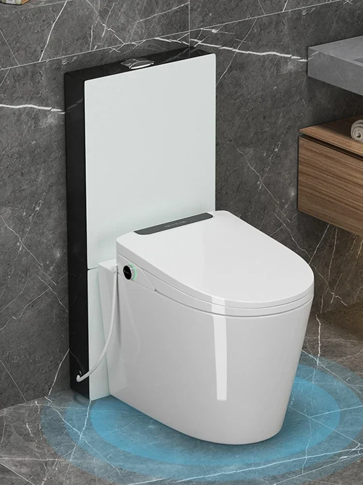 1Wall drainage type smart toilet, split floor type household toilet, high-end creative siphon type