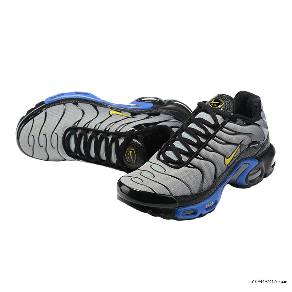 

Nike Air Max Plus Tn Мужские модные универсальные противоскользящие износостойкие спортивные кроссовки из ткани черный серый градиент DJ4956-001