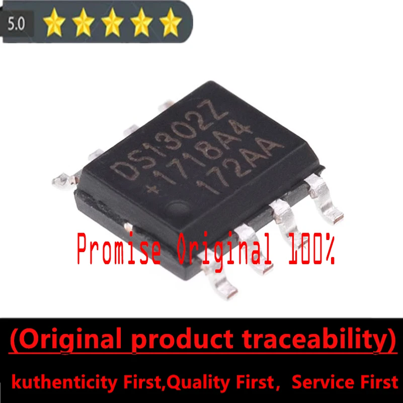 

Promise that the original 100% DS1302Z DS1302 SOP8 chip real-time clock chip is genuine