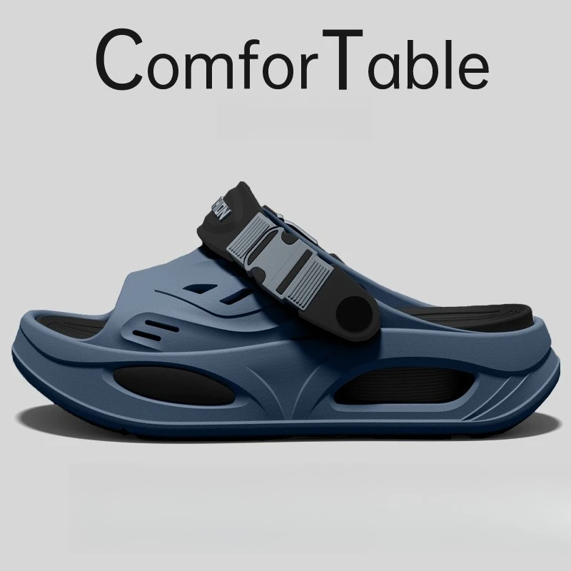 

Non-slip and Wear-resistant Slippers Men's Summer Stepping on Shit Feeling Driving Not Tired Feet Deodorant Outdoor Eva Sandals