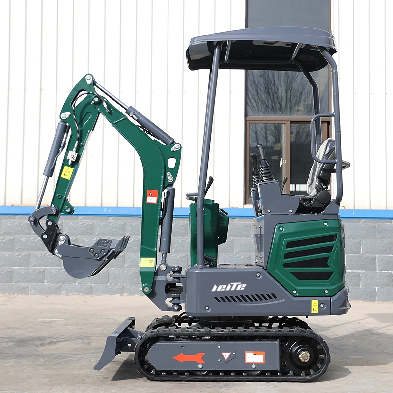 Mini escavatore da 1 tonnellata Mini escavatore reclute Agent 1000kg Micro escavatore per la costruzione fattoria usato piccolo Mini escavatore personalizzato