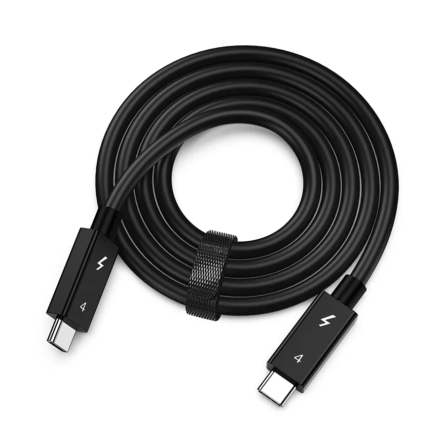 1m 2m 3m Thunderbolt 4 coaxial cable USB4 type c to type c 40Gbps PD 100W Fast charging Cable for egpu iPhone Ipad MacBook Air