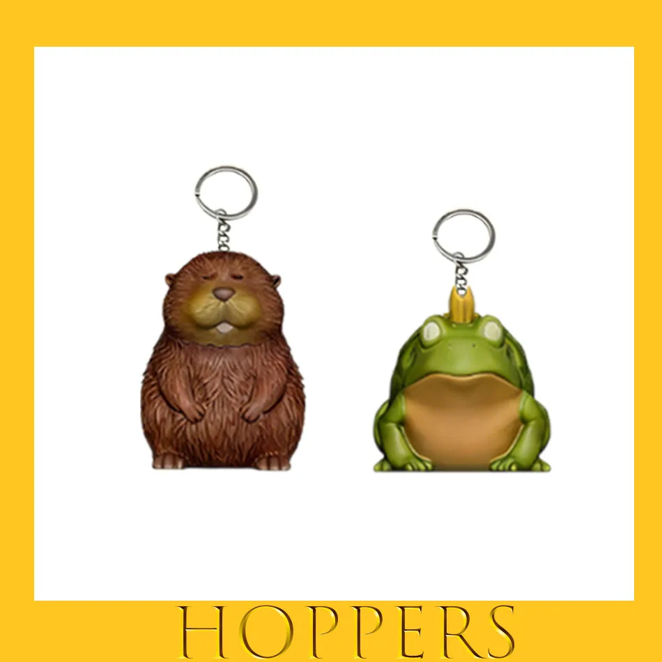 Hoppers Titus Ellen KingGeorge Mabel Tanaka Loaf Merchandising de Filme, Caixa Surpresa com Pingente de Animal Fofo, Chaveiro, Brinquedo Infantil, Presente