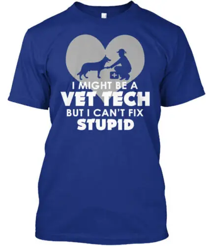 Cool Vet Tech T-Shirt Made in the USA Size S to 5XL