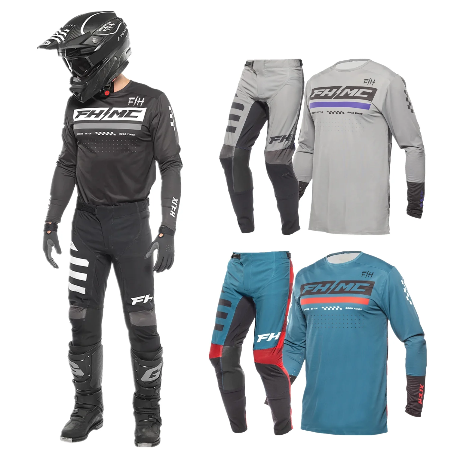 

Комплект снаряжения для мотокросса FH 2026 Top Shift MX, комплект трикотажа Enduro, мотокостюм, комплект для внедорожного мотоцикла