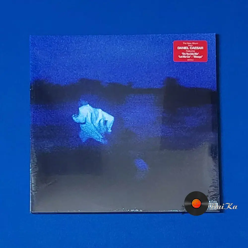 Daniel Caesar NEVER ENOUGH 2LP Vinyl Record Canadian R&B Singer-Songwriter Official Music Album