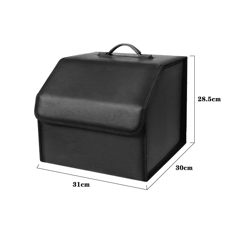 

For Xpeng G6 P7 P7i X9 G3 G3i G9 P5 X2 N5 F30 H93 Collapsible Leather Foldable Car Storage Box