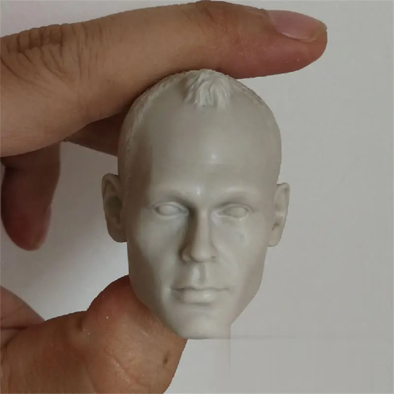 

1/6 Scale Iniesta Head Sculpt Model For 12'' Action Figure Dolls Unpainted Head Sculpt No.018