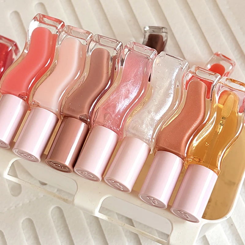 Plumping Lip Gloss Set Hydrating Shiny Finish Long Lasting Non Sticky Sheer Tint Lip Oil Daily Moisturizing Glossy Lip Care Kit