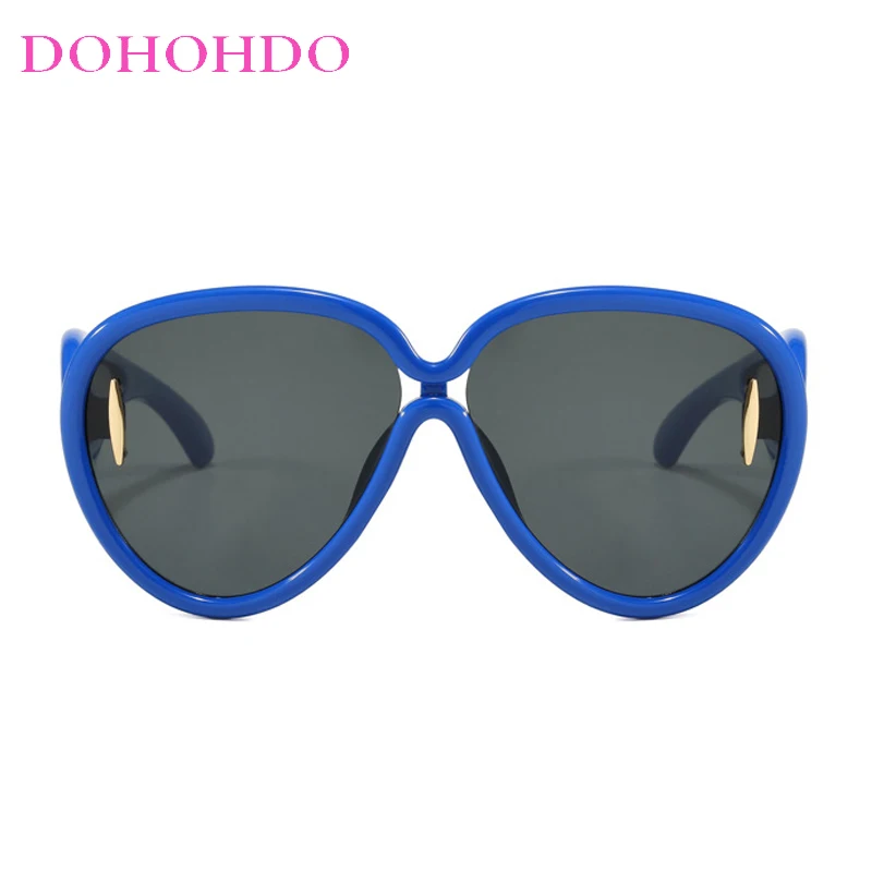 البخار فاسق Y2K المسامير المتضخم الإطار النساء النظارات الشمسية العلامة التجارية مصمم الرجال مكبرة في الهواء الطلق محرك الرياضة يندبروف نظارات UV400