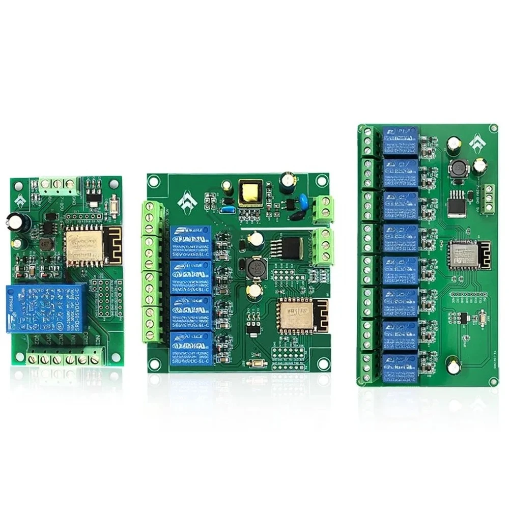for 2/4/8 Channel ESP8266 Wireless WIFI Relay Module ESP-12F Development Board Remote Control Relay Switch AC/DC Power