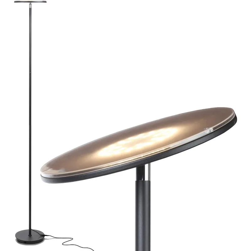 

Sky LED Torchiere Super Bright Floor Lamp - Contemporary, High Lumen Light for Living Rooms & Offices , Indoor Pole