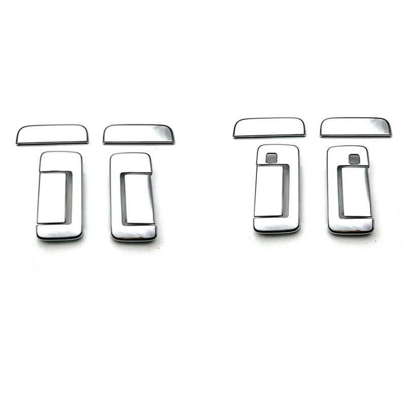 4Pcs Chrome Car Exterior Side Door Handle Frame Cover Trim For Daihatsu ATRAI / HIJET CARGO 2022+