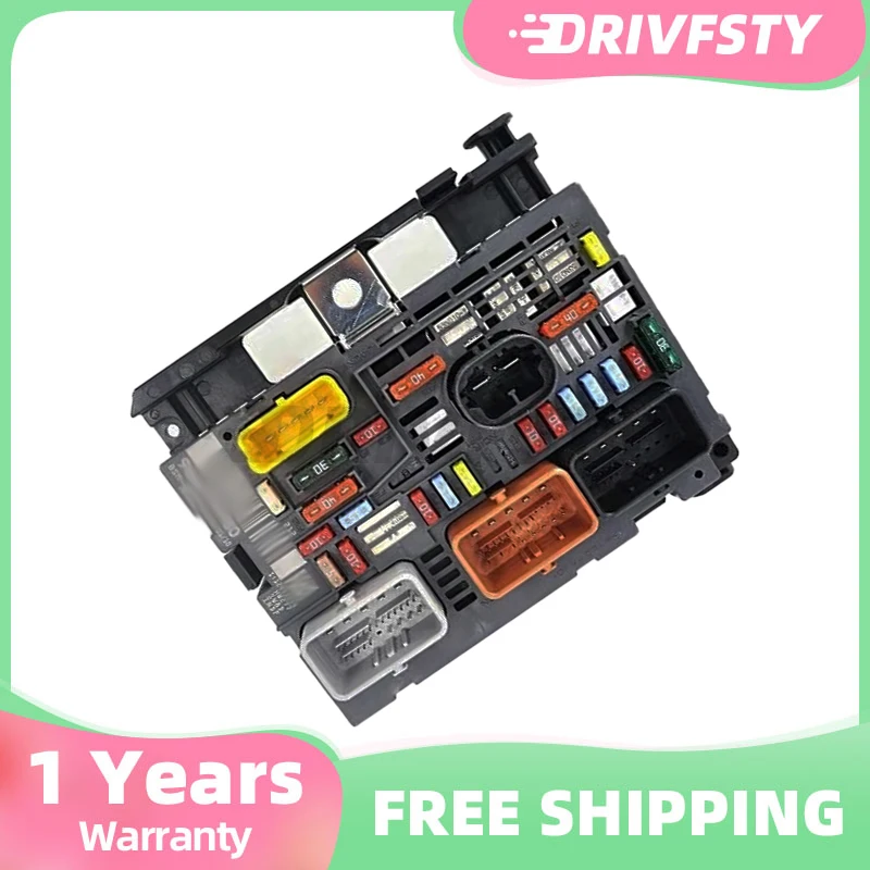 Caja de Fusibles de Alta Calidad 9675877980 BSM R02=R19 para Peugeot 3008 407 Citroen C5 C4 PICASSO, Repuestos para Automóviles