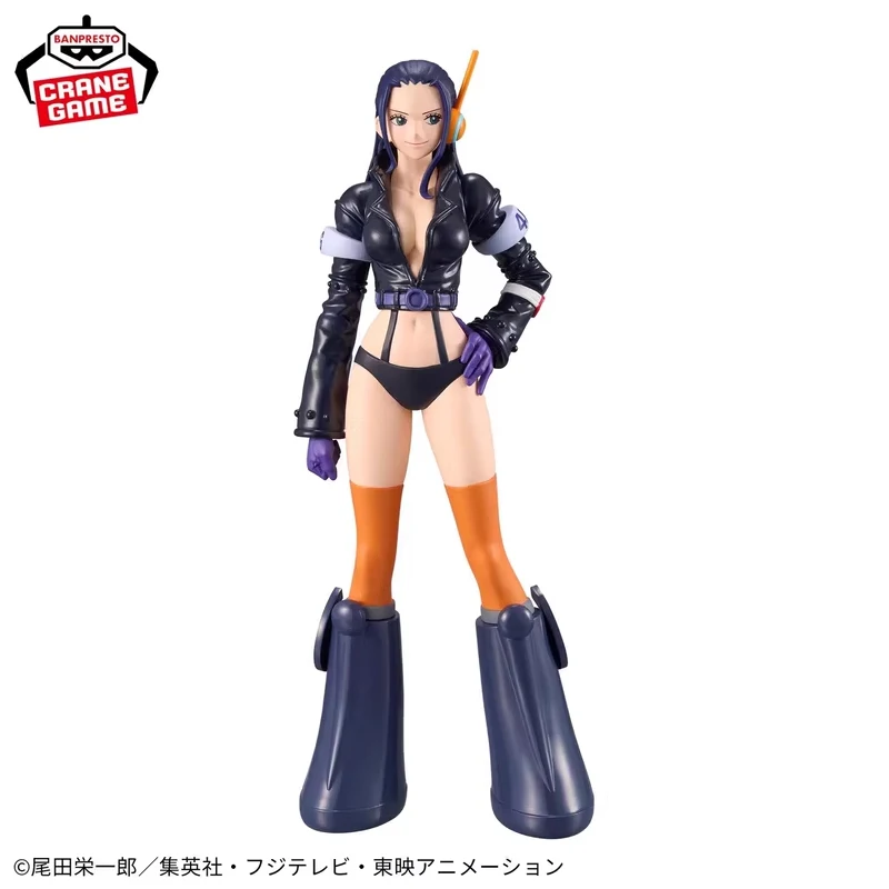 InStock BANDAI Original BANPRESTO ONE PIECE DXF THE GRANDLINE LADY Nami Bonney Robin Lilith อะนิเมะรุ่นของเล่นของขวัญเด็ก
