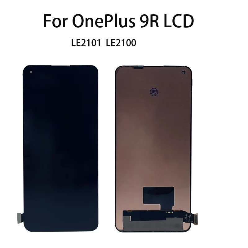 6.55\'\'AMOLED For OnePlus 9R For 1+9R LE2101 LE2100 LCD Display Touch Screen Digitizer Assembly Replacement