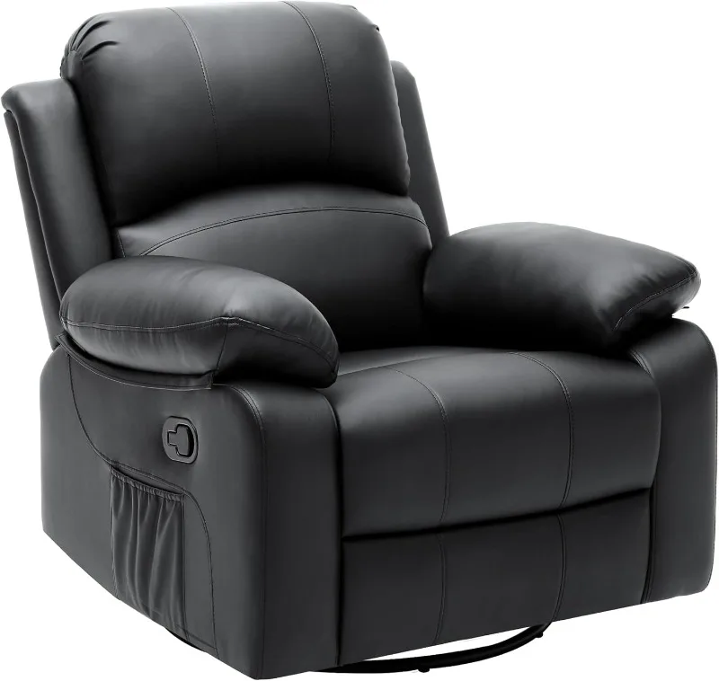 YITAHOME Oversized Rocker Recliner Chair with Heat and Massage, Lazy Boy Recliner with Overstuffed Armrest, Rocking Function and