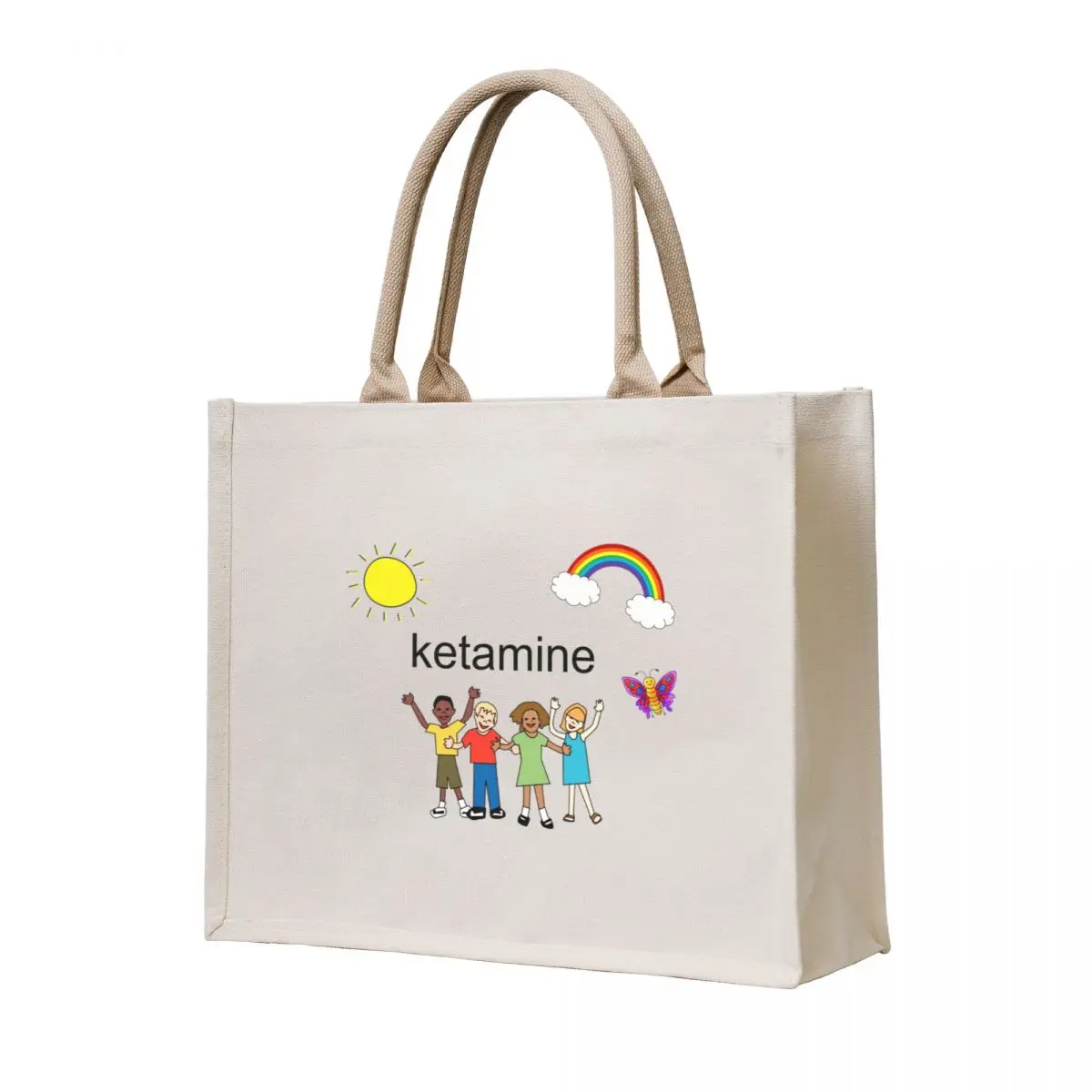 

Ketamine for kids Tote Bag cute pouch bag shopper bag woman Gift