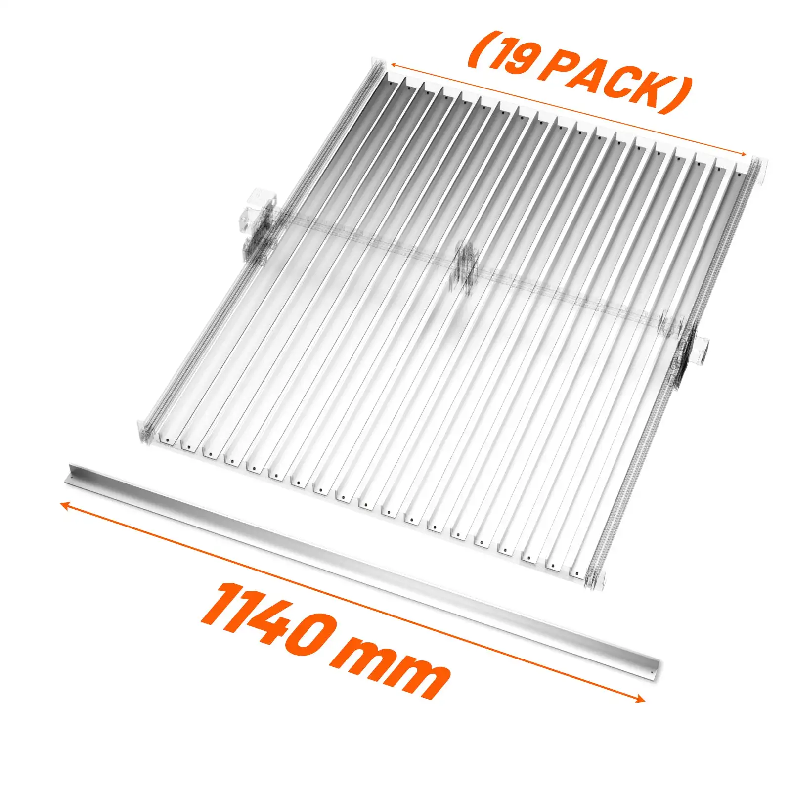 

Flat extension cutting panel for NEJE MAX 4 laser engraving machine (Y-axis enlarged)