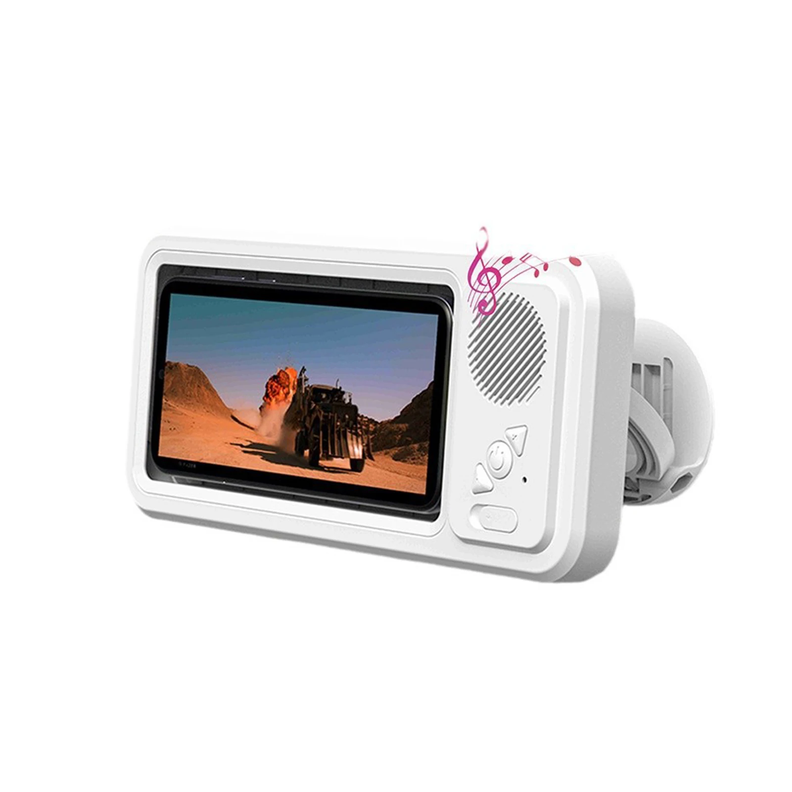 Z07 الحمام مقاوم للماء صندوق الهاتف المحمول سمّاعات بلوتوث الصوت حمام حامل تلفاز حامل هاتف المحمول شاشة تعمل باللمس صندوق الهاتف المحمول #6