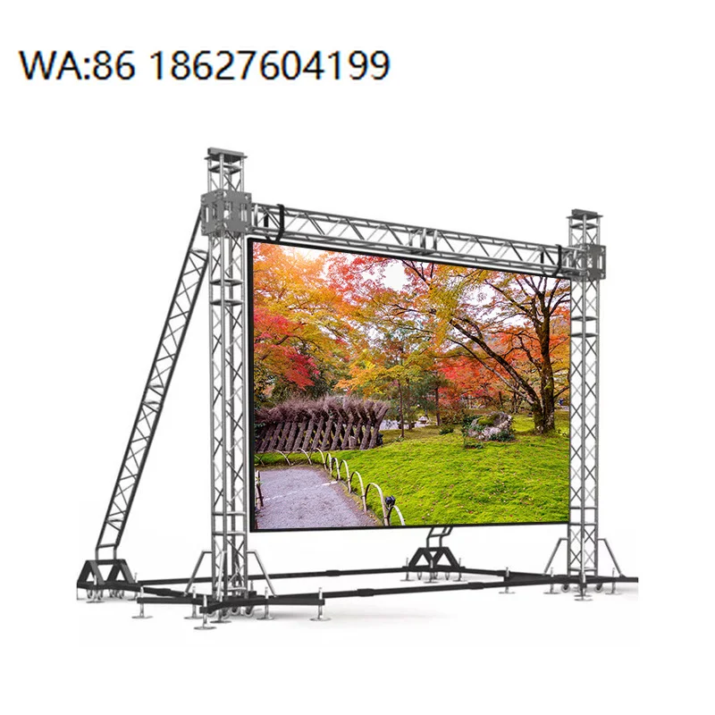 

wedding backdrop event decoration indoor LED screen Outdoor Portable X 2m P2 P3 P4 500x1000 Rental Led Display Screen Panel