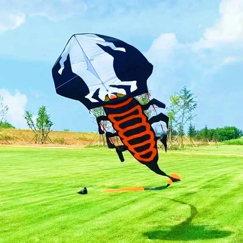 Free Shipping 10m Scorpion kites for adults kites animal kites for children kites line professional paragliding equipment winder