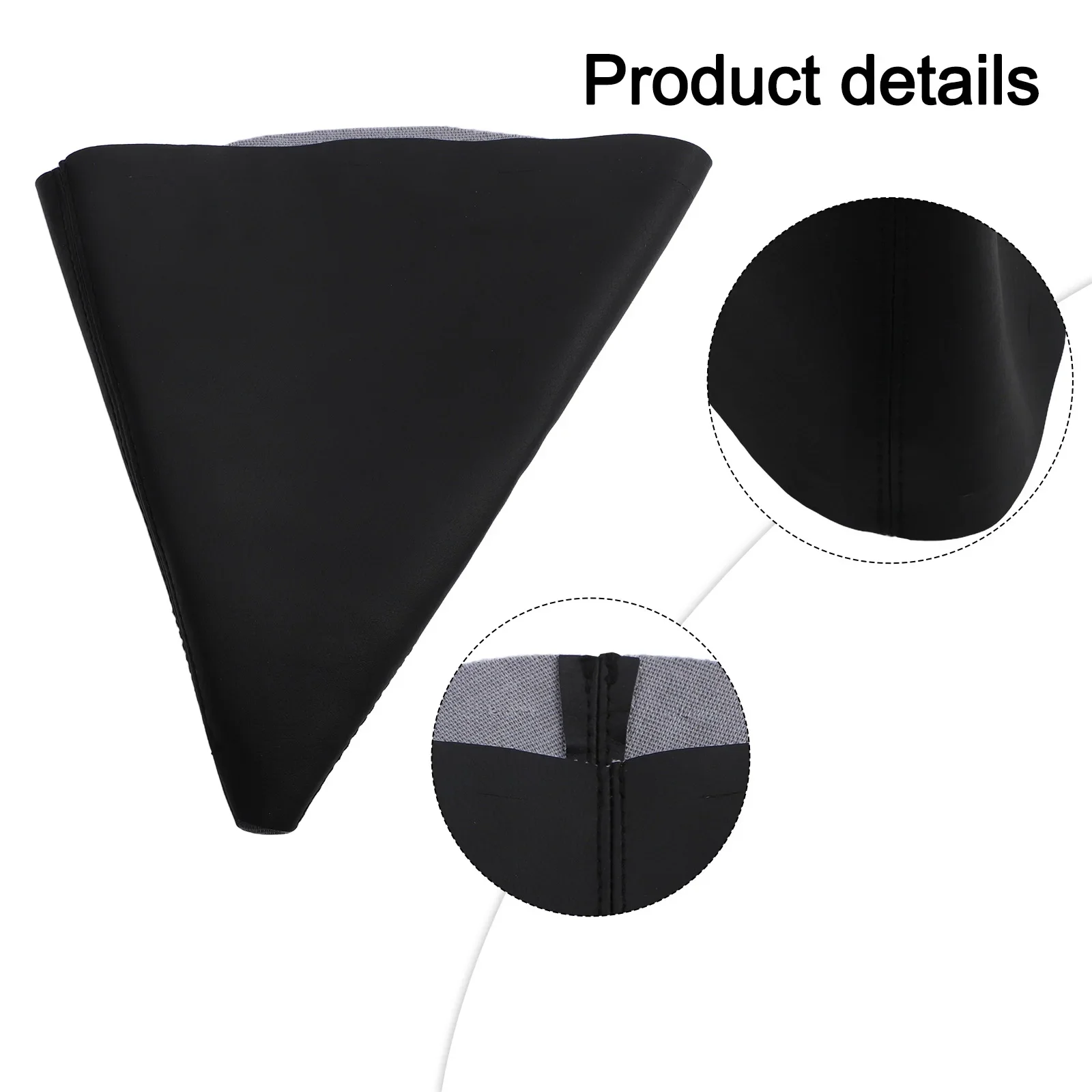 Car Interior Accessory BLACK Gear Shift Knob Dust Cover Compatible With Multiple Models Premium Material Protection For C5