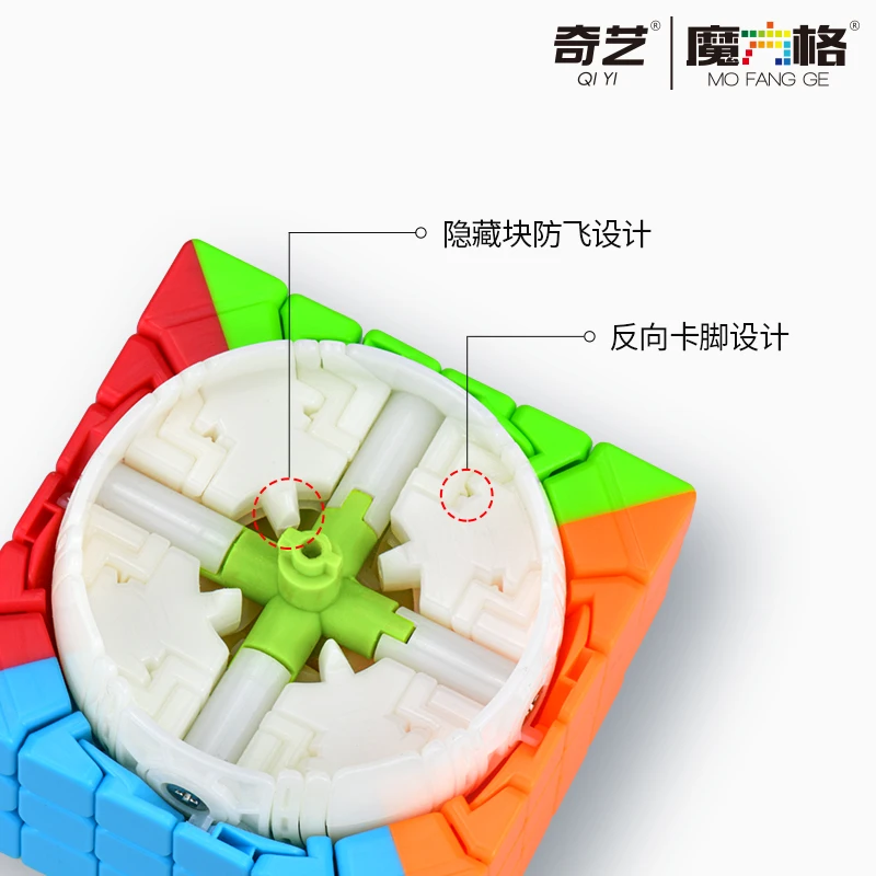 QiYi Speedcube 6x6x6 Qifang Magic Cube Professional 6x6 Speed Puzzle 6×6 Children's Fidget Toy QY Original Cubo Magico for Games