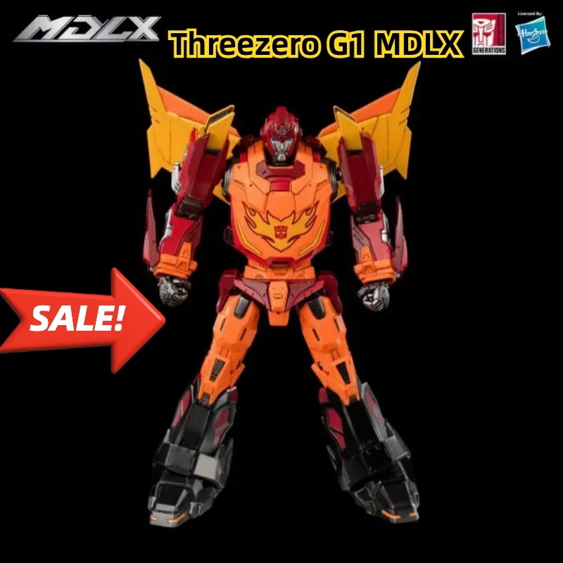 В наличии, Трансформер ThreeZero 3A G1 MDLX Rodimus Prime Hot Rod G1, высококачественные экшн-фигурки, игрушки