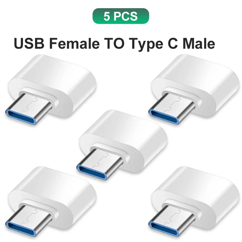 Nnbili Typ C zu USB Adapter 3.0 USB-C 3,0 Stecker otg eine Buchse Daten anschluss für MacBook Pro iPad Mini 6/Pro MacBook Air C Geräte