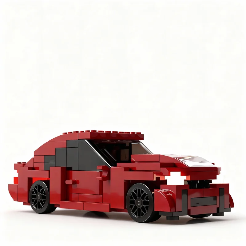 119pcs MOC Racers GTS Model Building Blocks Construction Assemble DIY Creative Christmas Gift Idea Toy Kids Education Brick